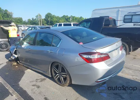 2016 Honda Accord Sport из США, поврежденный, VIN 1HGCR2F52GA205035